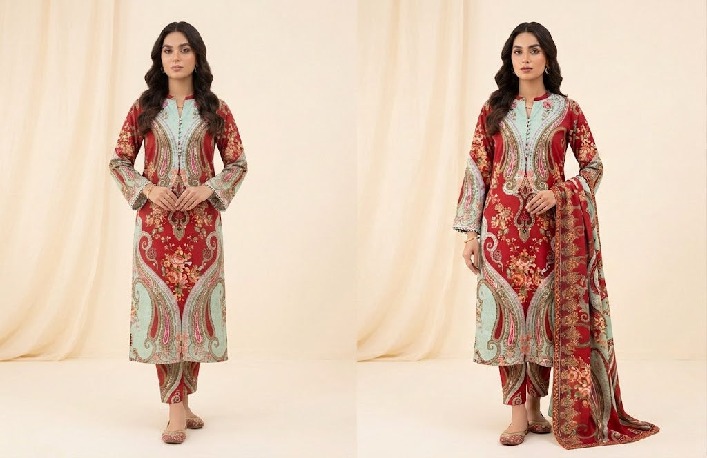 READY TO WEAR -CORD SET 3PC