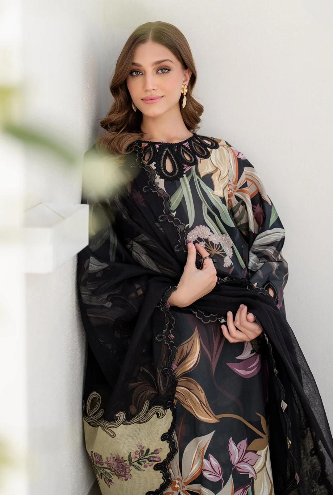 SUMMER COLLECTION BAROQUE UNSTITCHED 3 PIECE