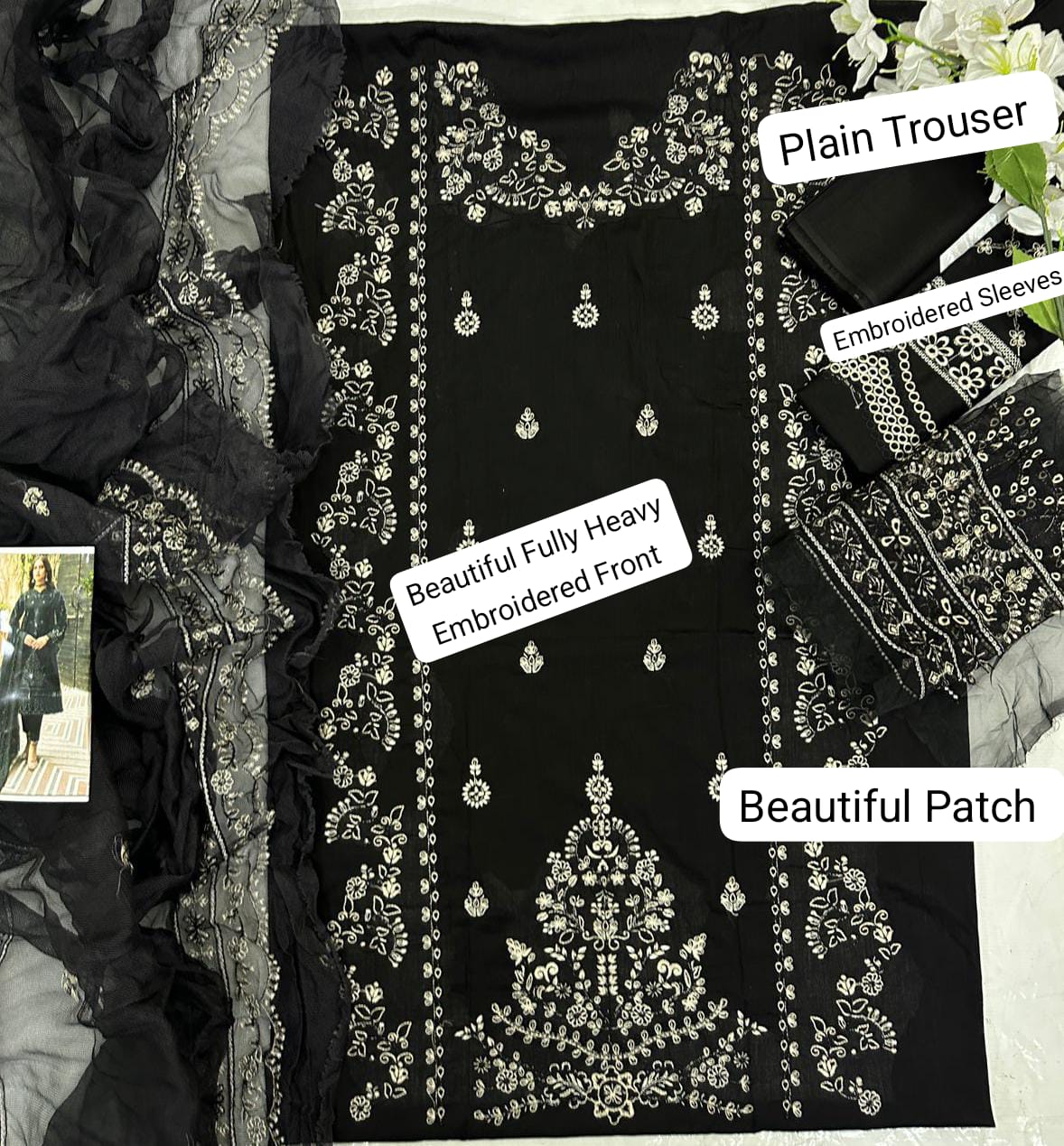 SUMMER LAWN COLLECTION FRASHA UNSTITHED 3 PIECE