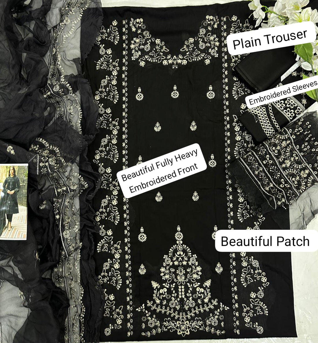 SUMMER LAWN COLLECTION FRASHA UNSTITHED 3 PIECE