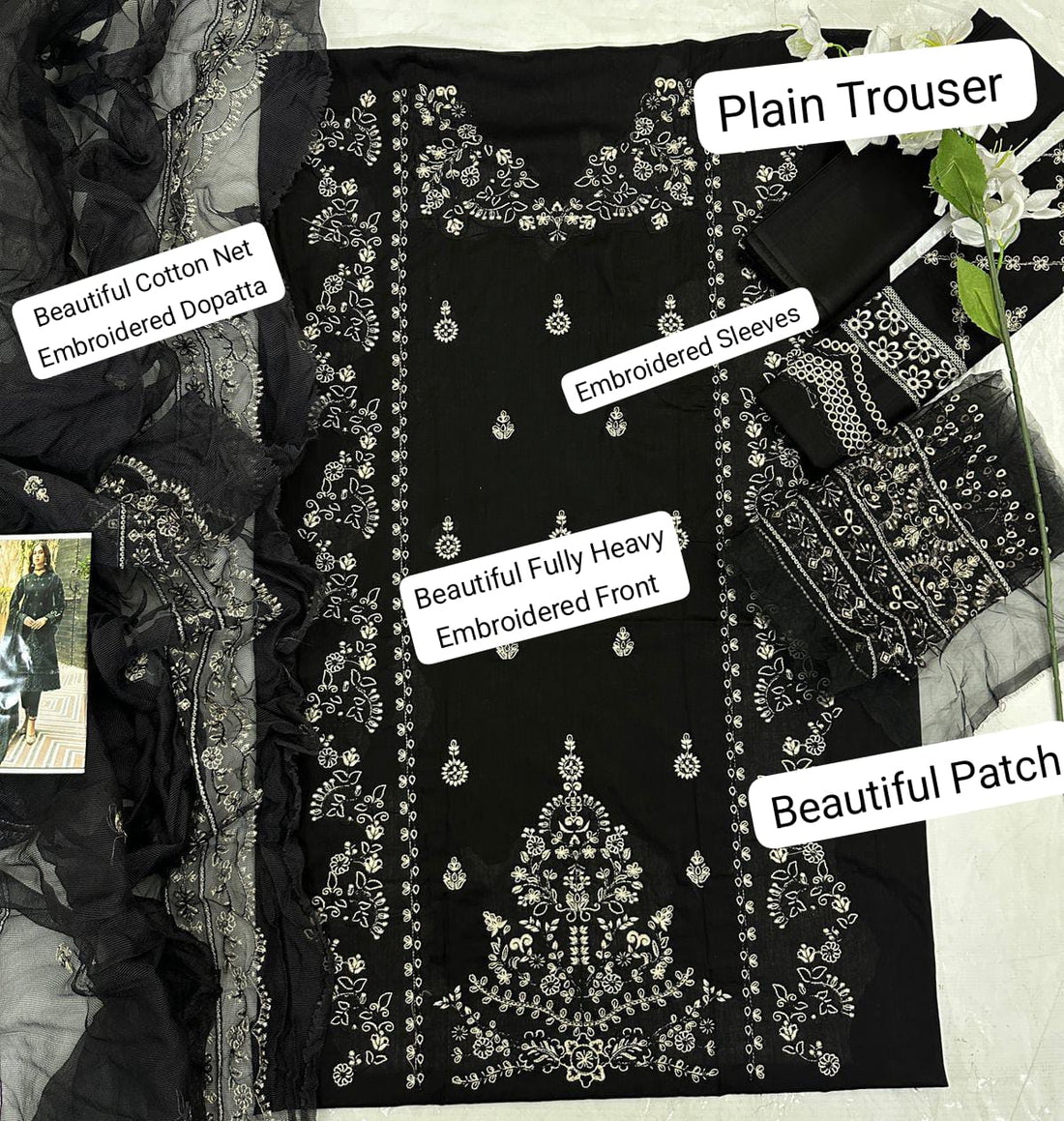 SUMMER LAWN COLLECTION FRASHA UNSTITHED 3 PIECE