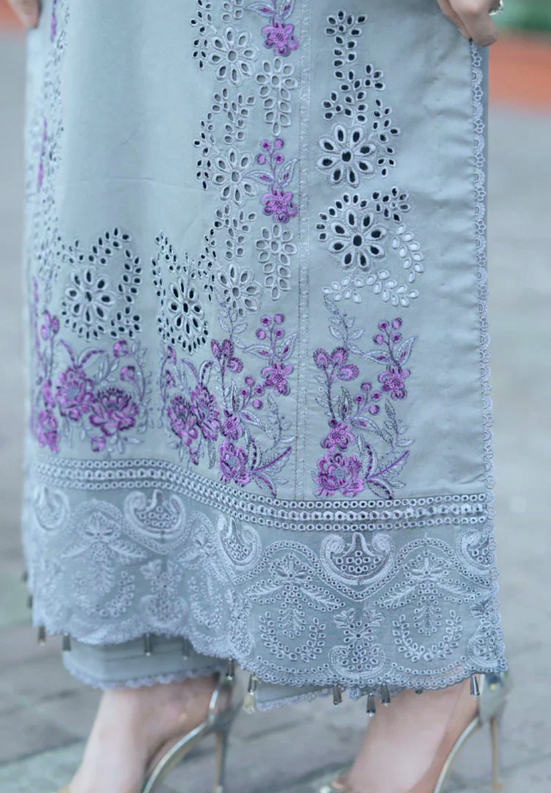 Summer Collection MUSHQ unstitched 3 piece lawn dress