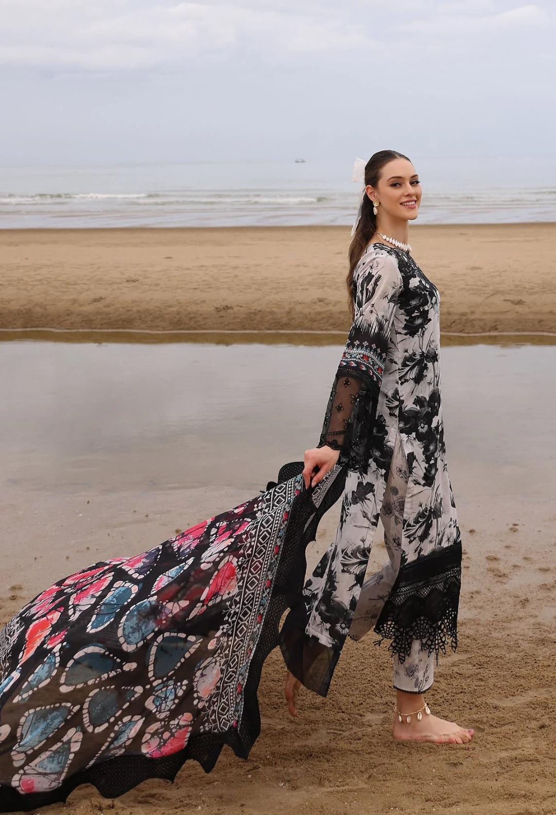 UNSTITCHED SUMMER LAWN COLLECTION 3 PIECE