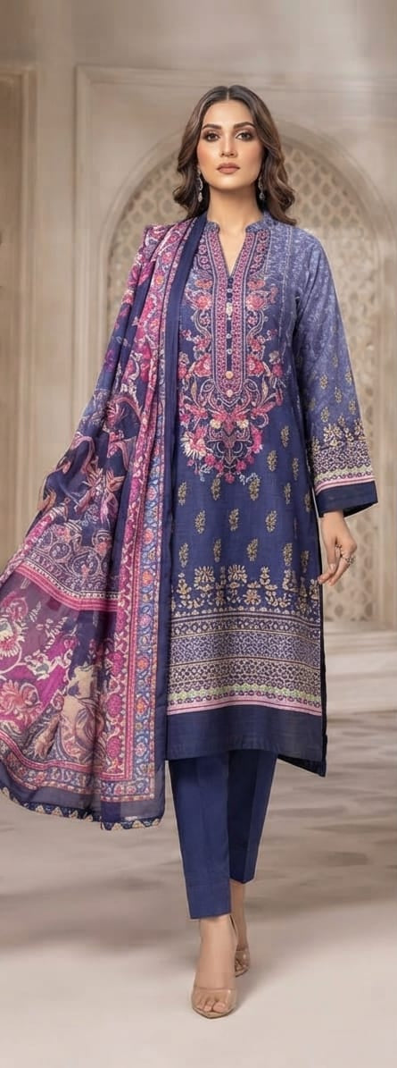 UNSTITCHED 3 PIECE WINTER COLLECTION