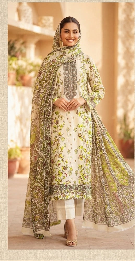 UNSTITCHED 3PS  WINTER COLLECTION
