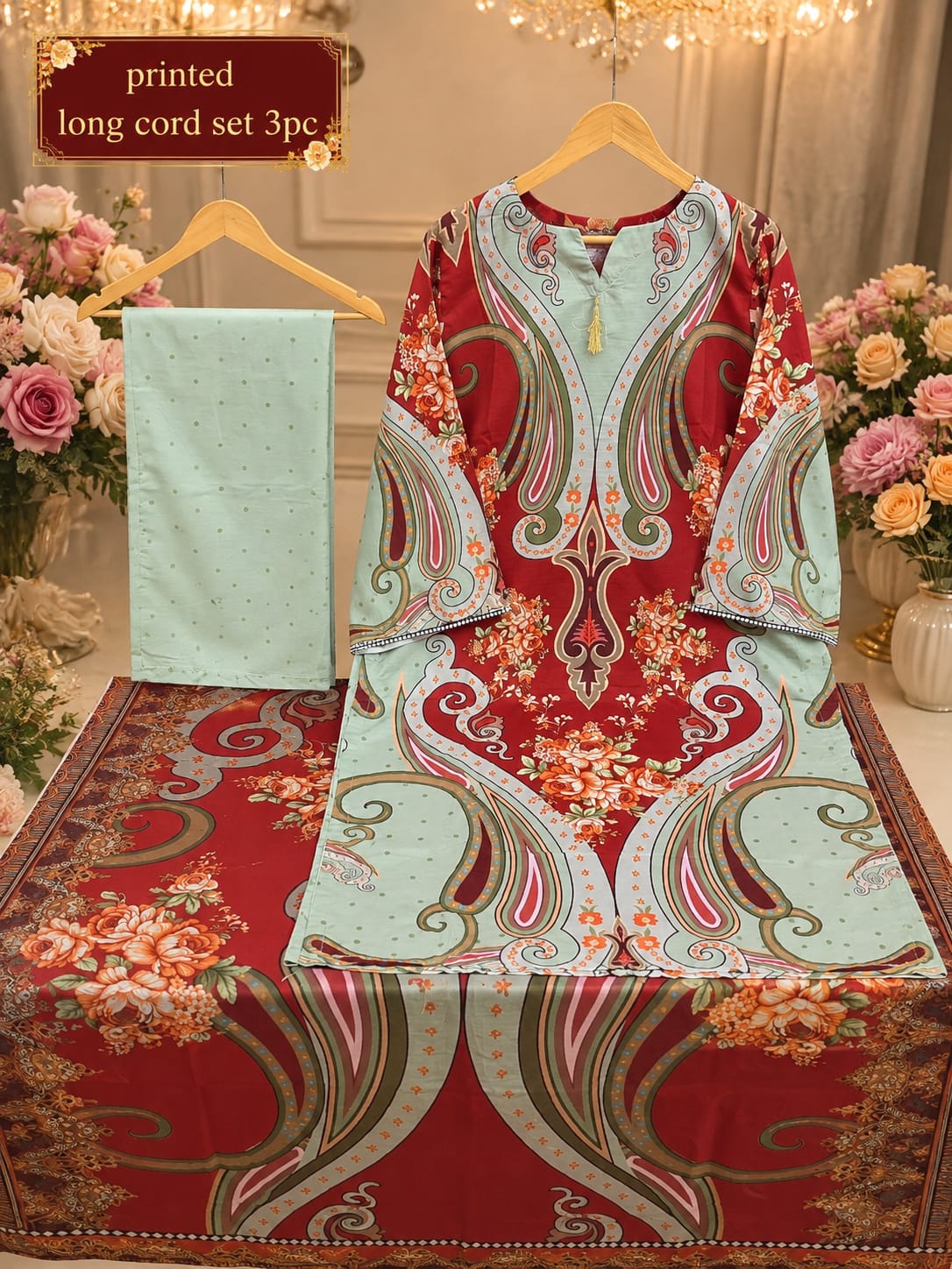 READY TO WEAR -CORD SET 3PC