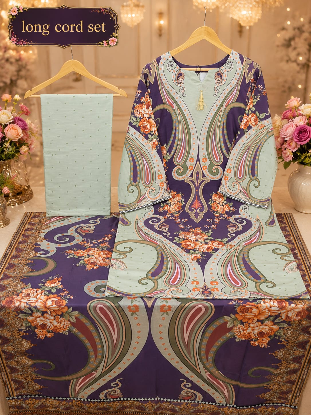 READY TO WEAR -CORD SET 3PC
