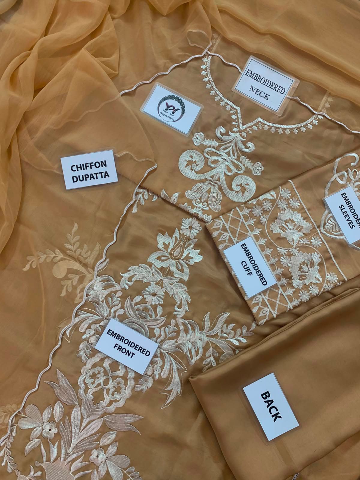 MIRANA Silk Edit 2026 – Premium Charmuse &amp; Chiffon 3-Piece Suit