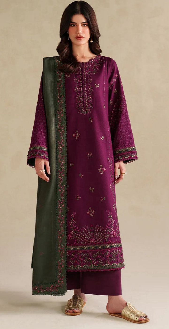 Iznik Luxury Collection 2026 – Embroidered Fine Lawn 3-Piece Suit